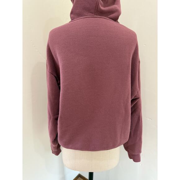 ALO Accolade Sweatshirt pullover hoodie Small Women's Maroon - Picture 5 of 6